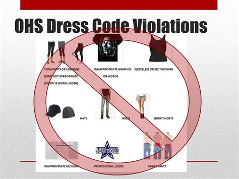Image result for Dress Code Violation