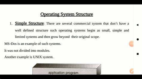 Image result for Simple Structure of OS