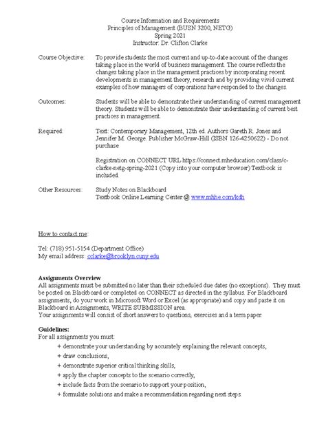 Principles and Practice of Management Course Outline に対する画像結果