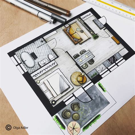 Image result for Architectuur Interieur Plattegrond