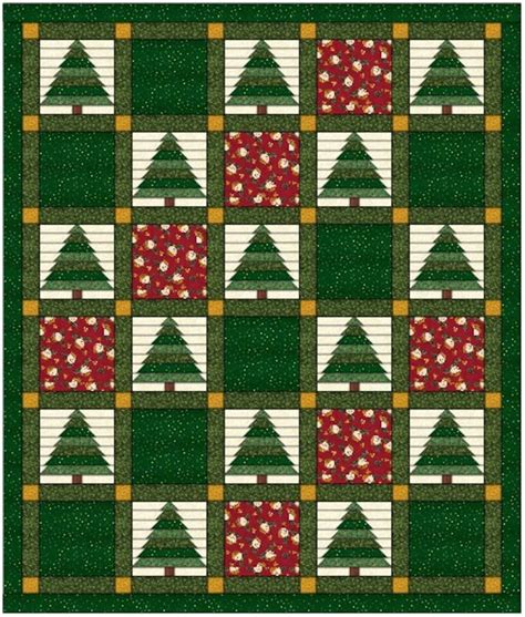 Image result for Christmas Tree Quilt Block Pattern