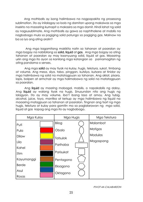 Toradh íomhá ar Grade 3 Science Module 1st Quarter