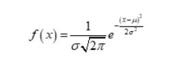 Image result for Normal Distribution Variance Formula