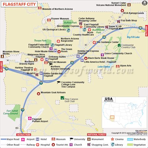 Image result for Flagstaff Zip Code Map