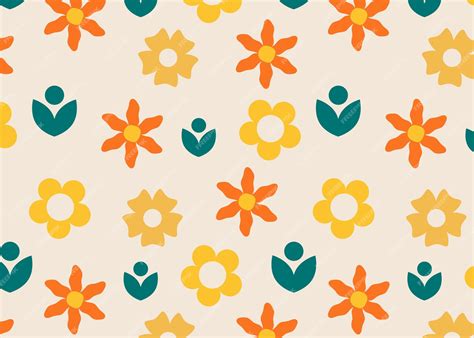 Image result for Colorful Flowers Seamless Pattern