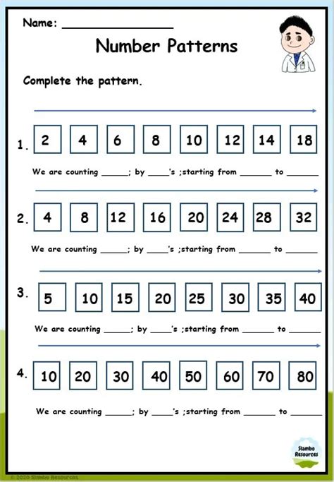 Image result for Growing Patterns Grade 2 Worksheets