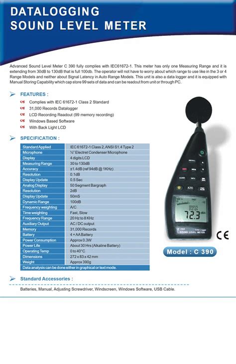 Image result for Data Logger Sound Level Meter