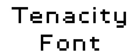Toradh íomhá ar Minecraft Font Bitmap