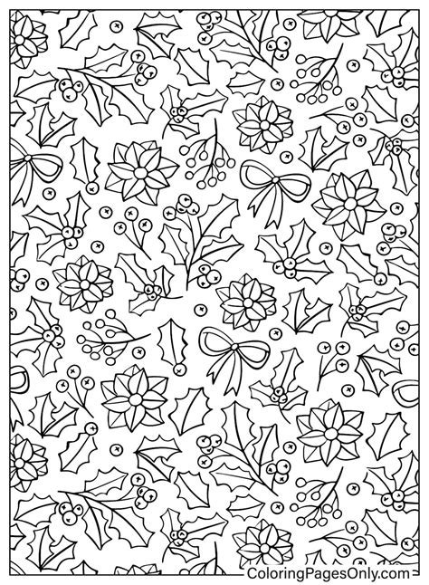 Image result for Christmas Patterns Coloring Pages