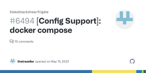Docker Compose Issue に対する画像結果