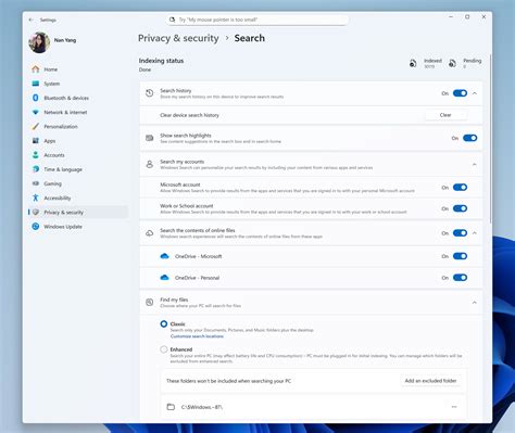 New Windows 1.0 Settings UI に対する画像結果