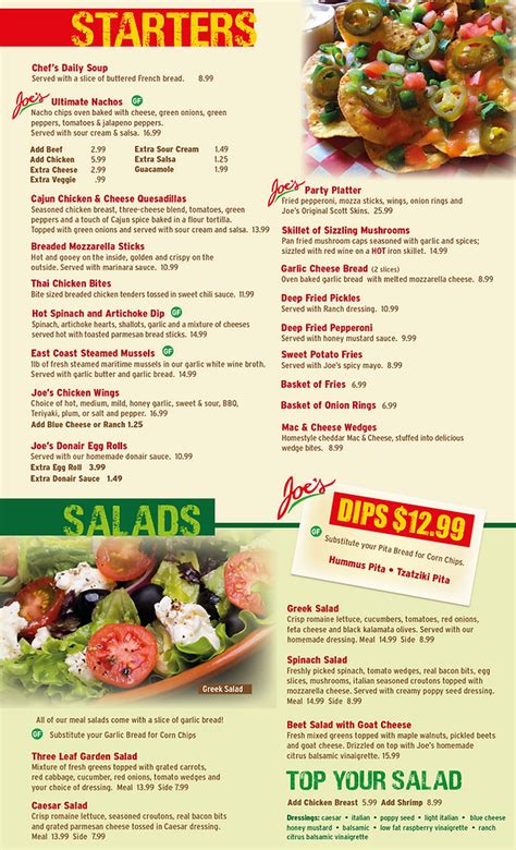Image result for Joe's Take Out Menu