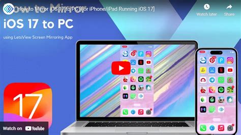 Afbeeldingsresultaten voor How to Mirror iOS to PC