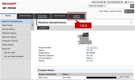 Image result for Sharp Printer Screen