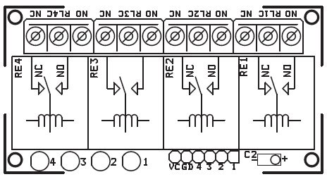 Image result for Relay Module PCB Layout