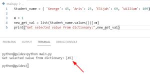 Image result for Python Get Specific Key Value From Dictionary