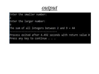 Toradh íomhá ar C Program Examples with Output
