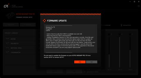 Image result for Astro A50 Not Updating Firmware On PC