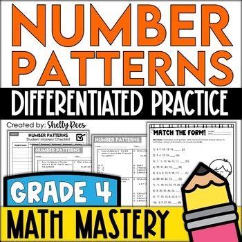 Image result for Number Patterns Grade 4