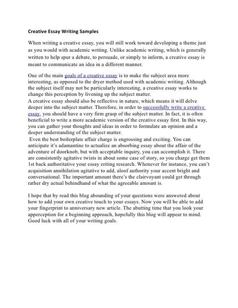Creative Writing Essay Examples に対する画像結果