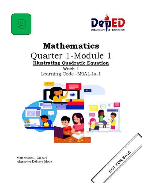 Mathematics 9 Quarter 1 Module に対する画像結果