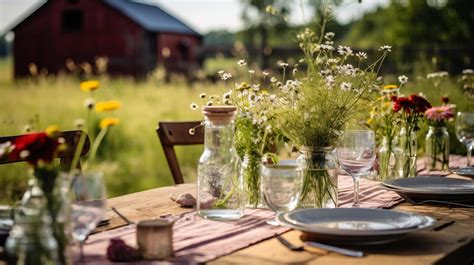 Rustic Party Table Setting に対する画像結果