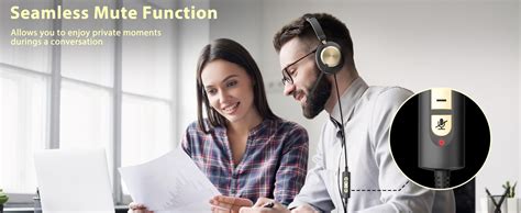 Amazon.com: USB Headset with Microphone for PC, Wired headset with ...