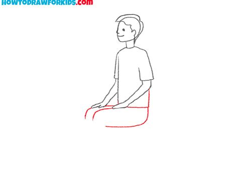 Image result for How to Draw a Front View Sitting