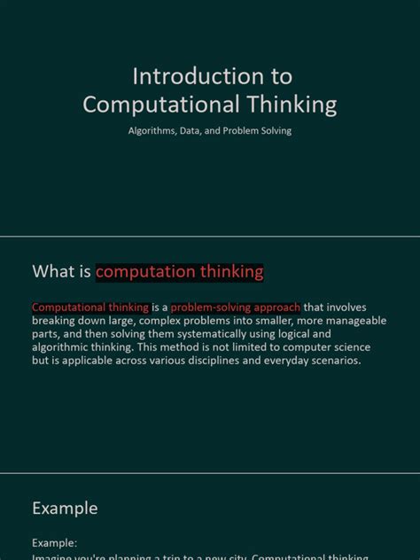 نتيجة الصورة لـ Computational Thinking PDF