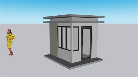 Toradh íomhá ar Modular Security Post with a Plan