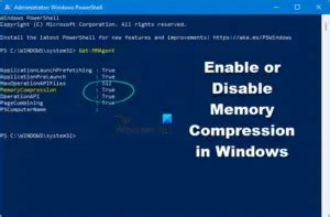 Image result for Disable Memory Compression