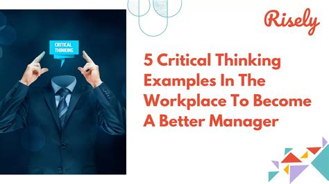 Image result for Critical Thinking at Work