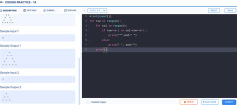 Hollow Pyramid in Python に対する画像結果
