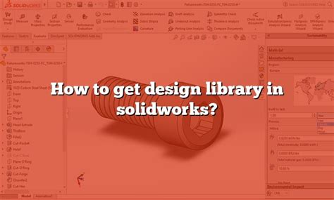 Image result for How to Add Design Library and Tool Box in SolidWorks