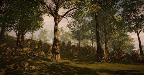 Unity Mobile Tree Shader に対する画像結果