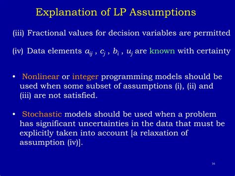 Image result for Assumptions of Linear Programming