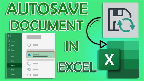 Afbeeldingsresultaten voor Automatic Save in Excel