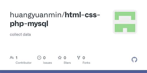 PHP CSS/HTML Git Github JS MySQL Include the Three Image に対する画像結果