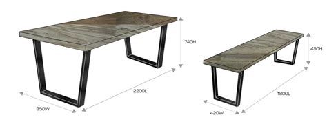 Afbeeldingsresultaten voor Dining Table Bench Size Chart
