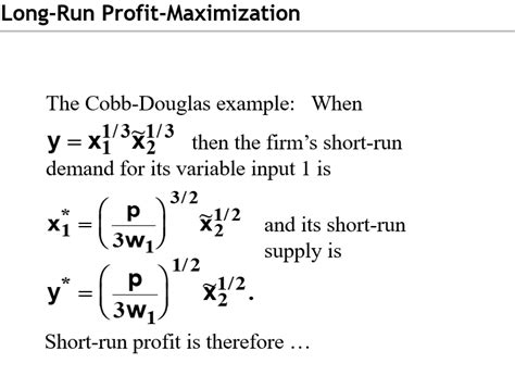 Long Run Profit Maximization Problem に対する画像結果