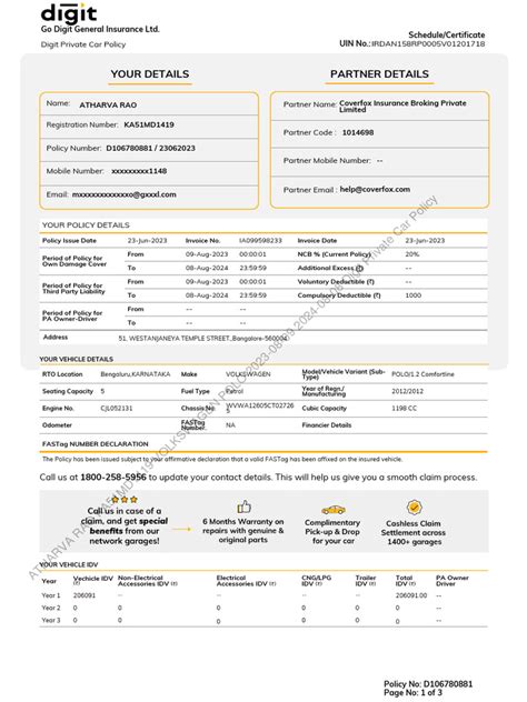 Image result for Car Insurance PDF