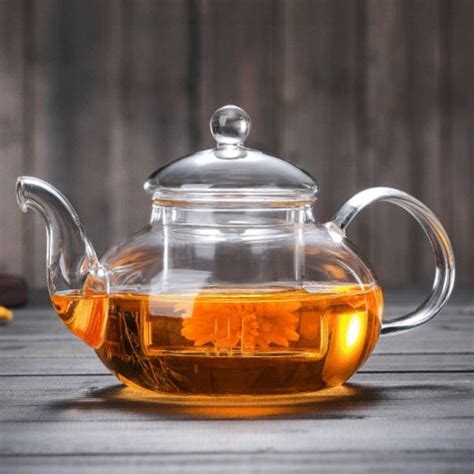 Image result for Tempered Glass Teapot with Infuser