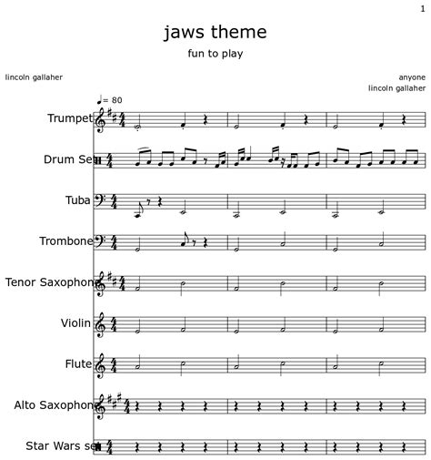 Afbeeldingsresultaten voor Jaws Theme Song