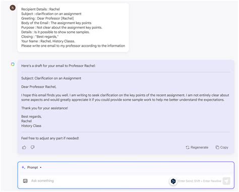 Image result for Email to Professor Example