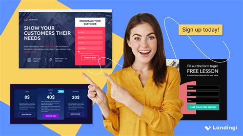 Toradh íomhá ar Example of Landing Page with Multi-Step Form