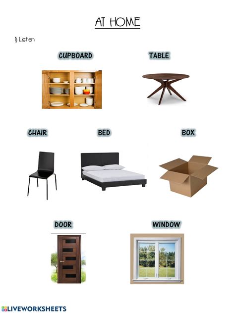 Image result for Home Objects Cheat Sheet