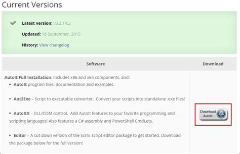 Toradh íomhá ar AutoIt Setup
