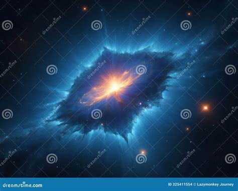 Toradh íomhá ar Blue Supergiant Star Exploding