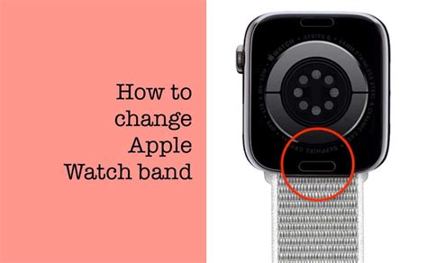 Image result for How to Change Band On Apple Watch 7