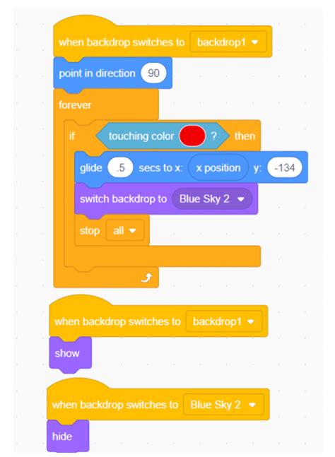 Image result for How to Make Scrolling Game in Scratch